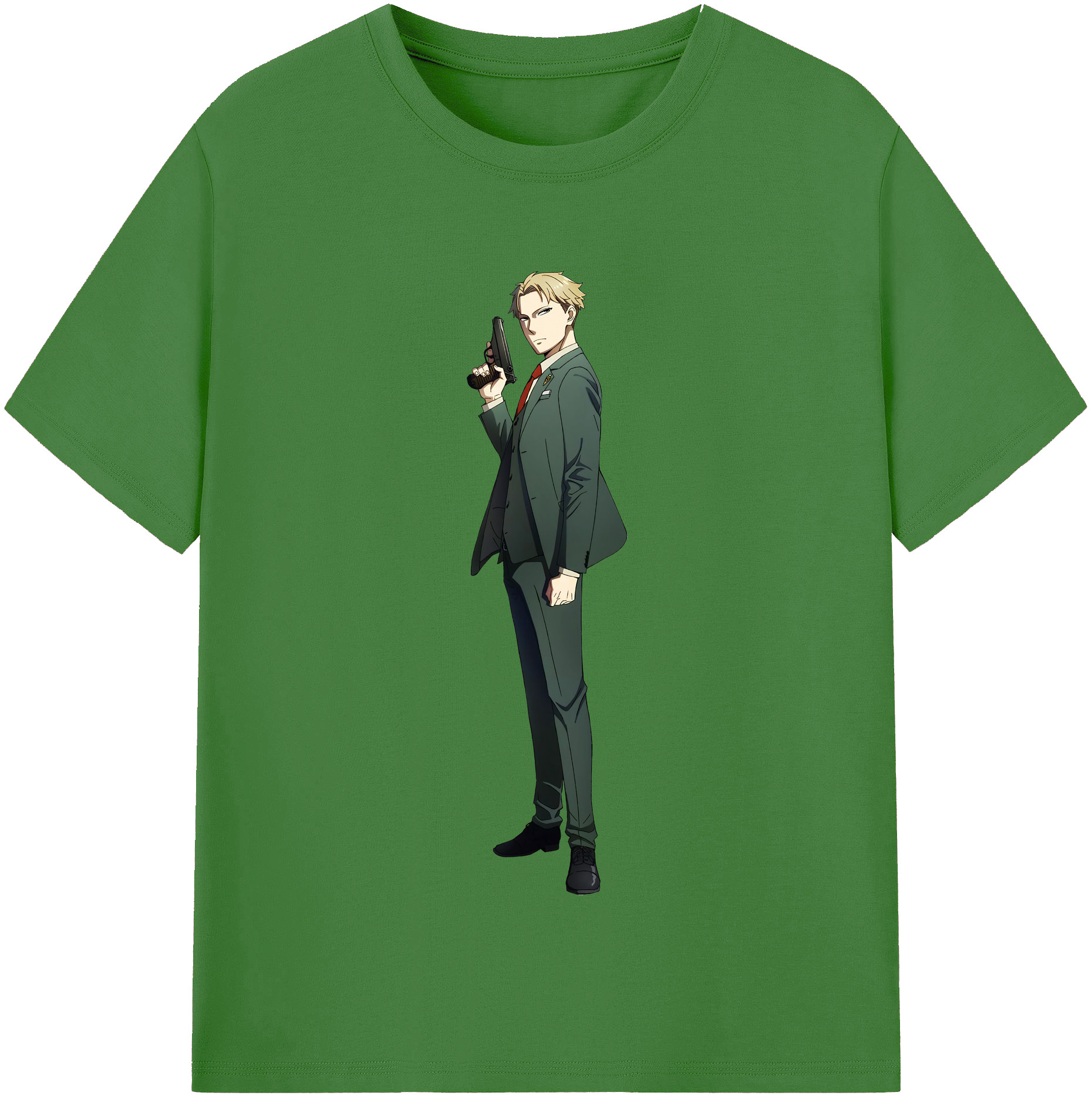 （画像用） SPY×FAMILY间谍家家酒 レディースカジュアルプリントTシャツ（綿100％）